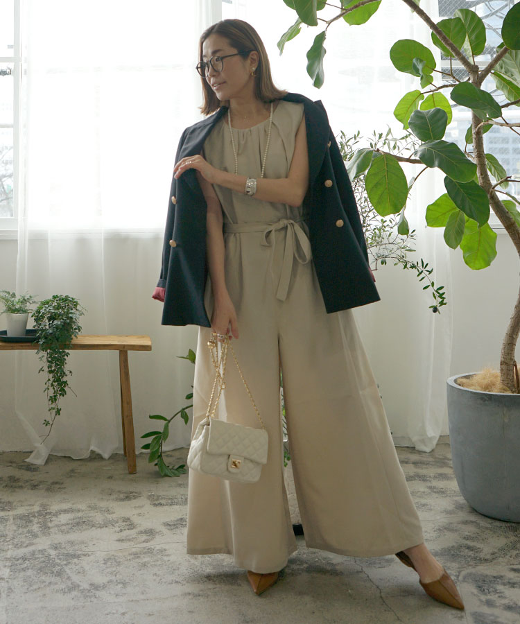 フレアワイドコンビネゾン