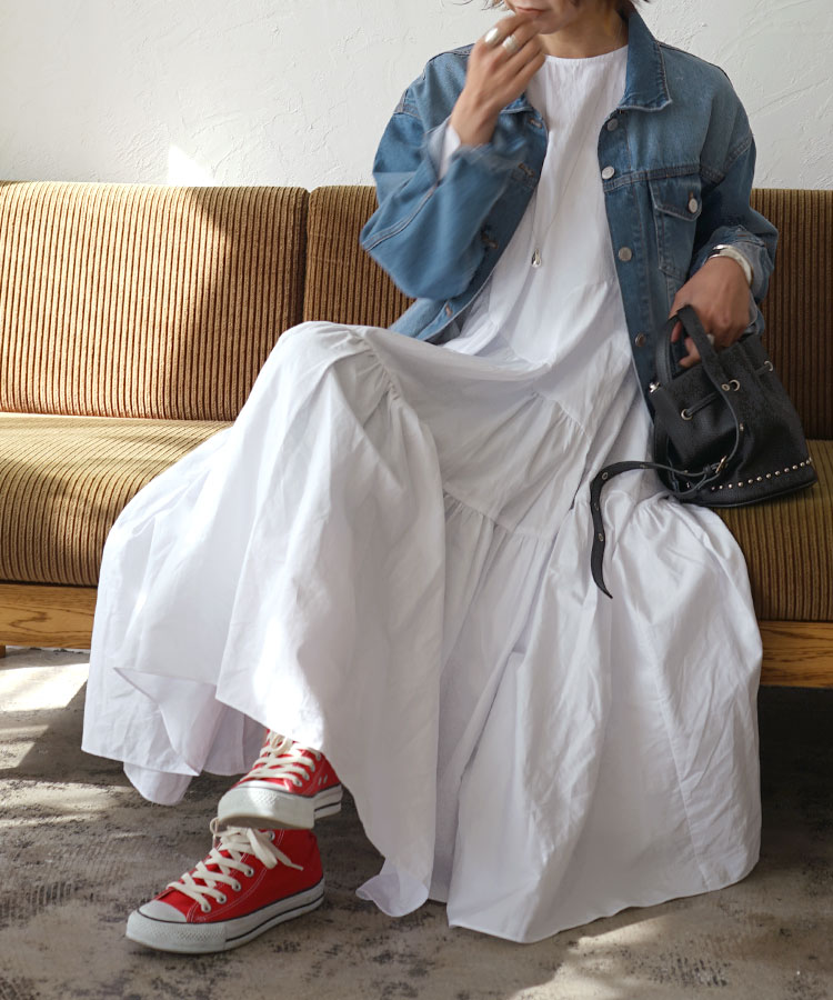 ランダムティアードワンピース