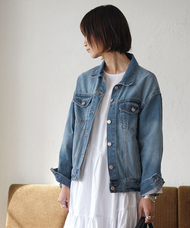 ビッグシルエットGジャン