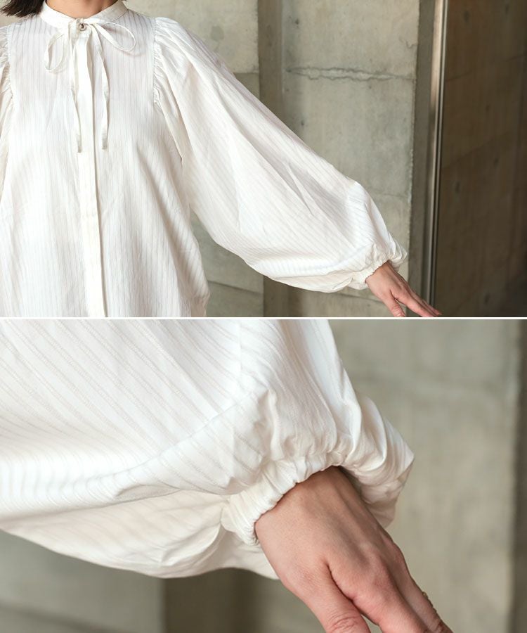 ponkoさん専用　yoriルナスリーブブラウス38 ホワイト yori ルナスリーブブラウスの通販 by y｜ラクマ