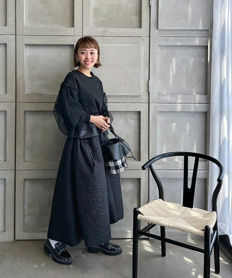 パールリボンローファー[C]