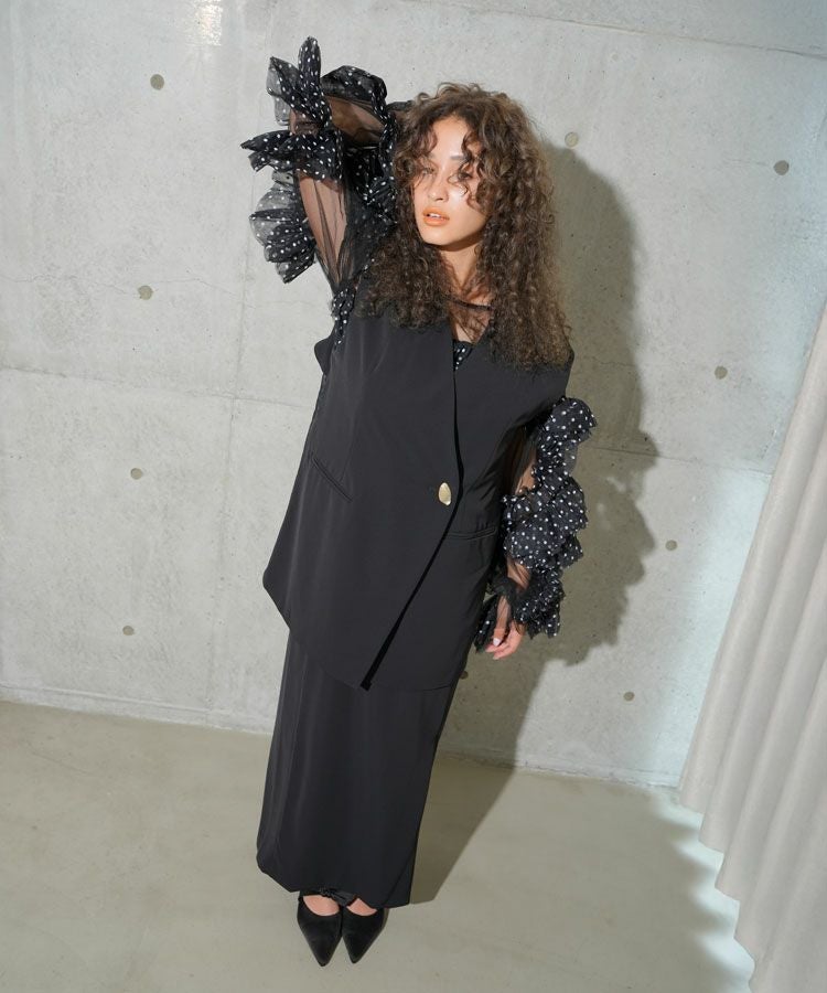 decorative tulle tops