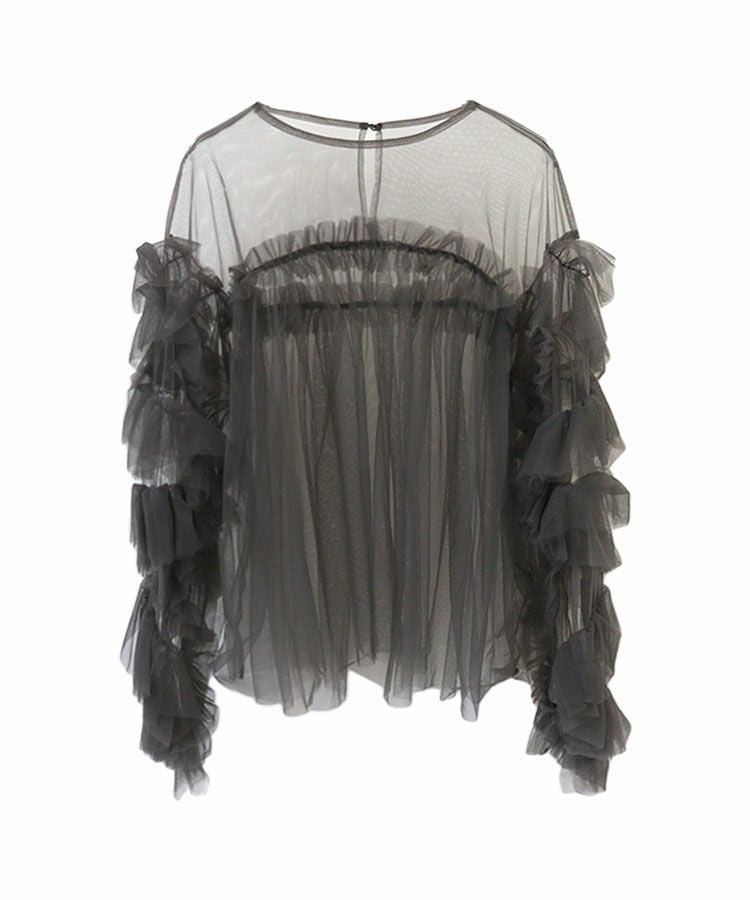 decorative tulle tops