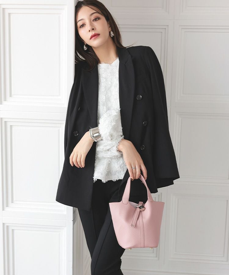 peaked lapel jacket
