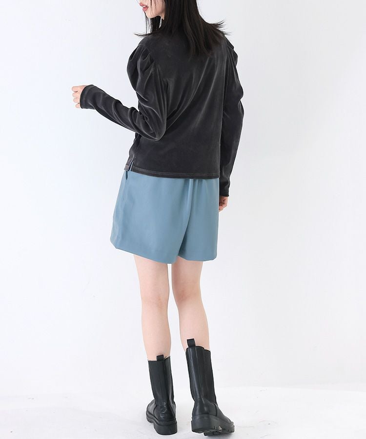 レザーショートパンツ メール便[8FS]