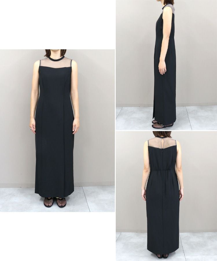 detached sleeve dress[8FS]