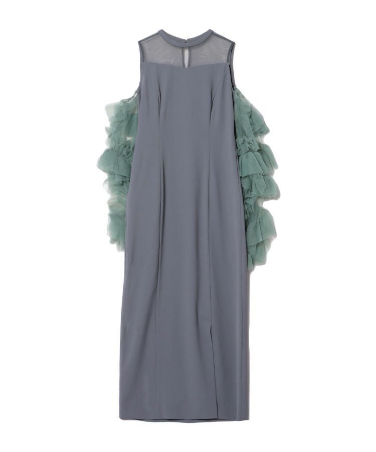 detached sleeve dress