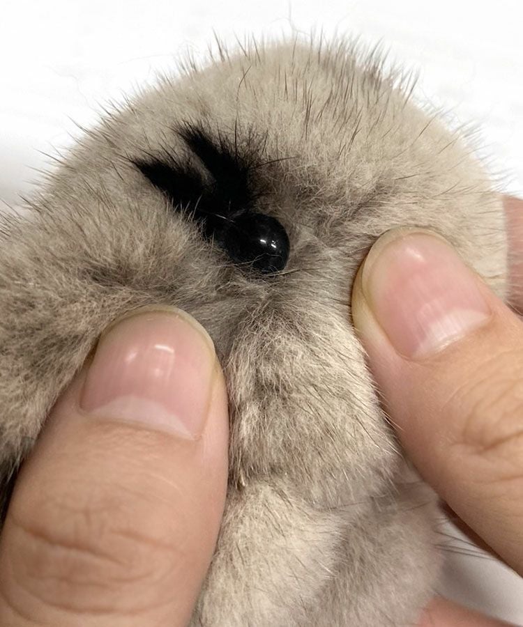 ラビットファーうさぎチャーム