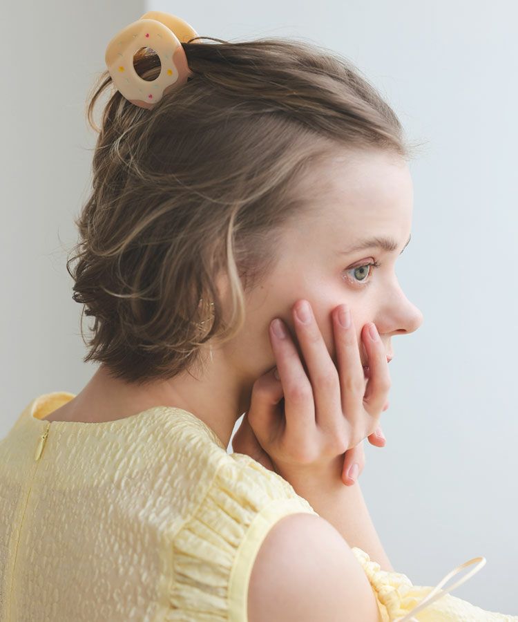 ドーナツヘアクリップ