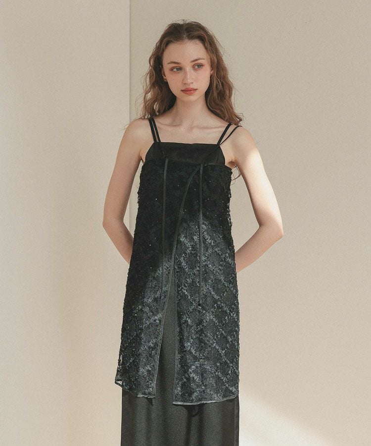 satin minimal dress