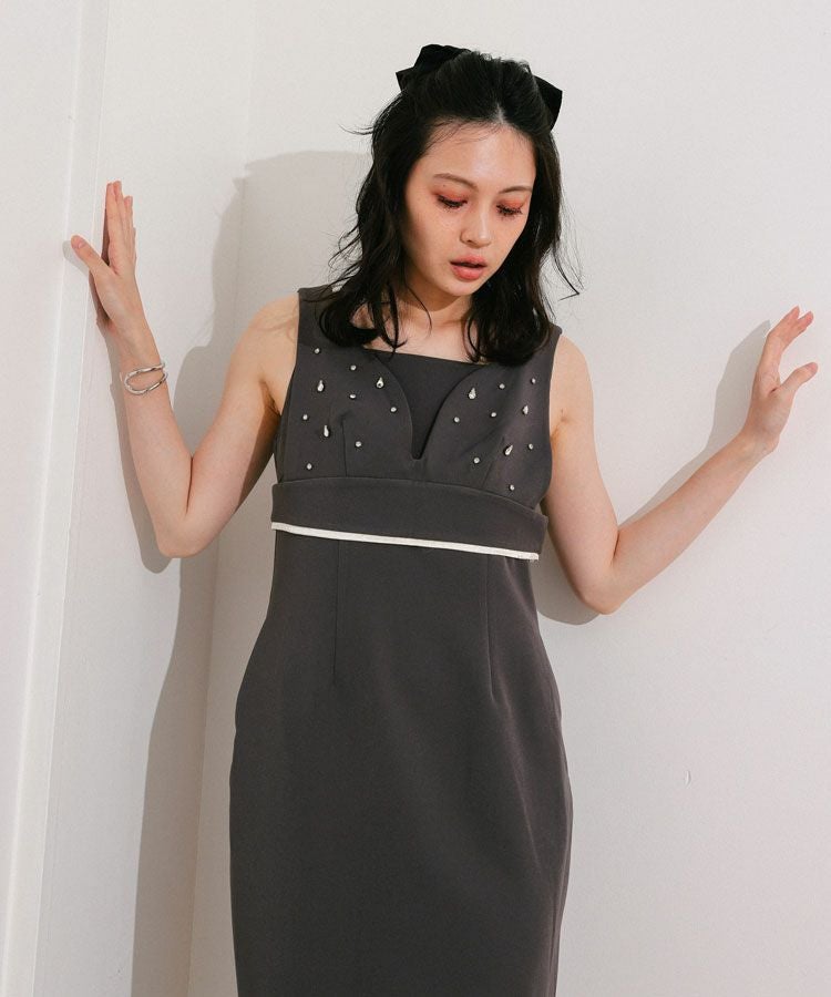 shizuku bijou bustier dress