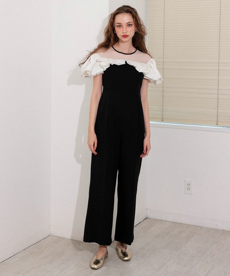 wave piping frare dress
