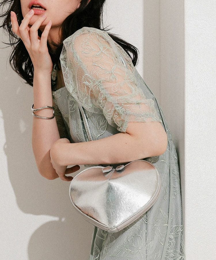 wave piping frare dress