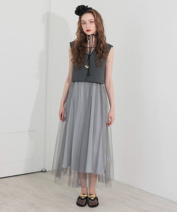 draped bustier flocky dress