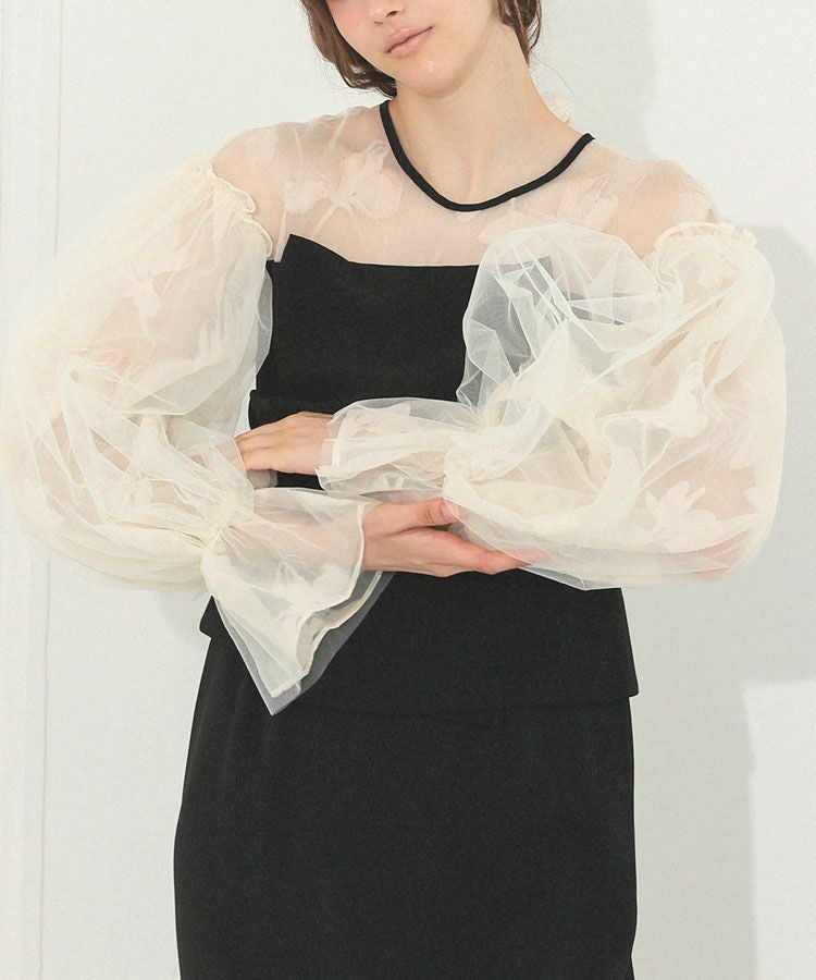 draped bustier flocky dress