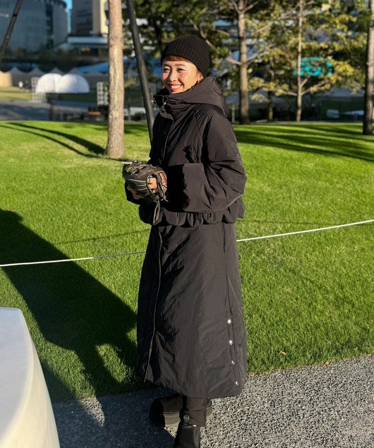 2wayスカラップベンチコート[C]