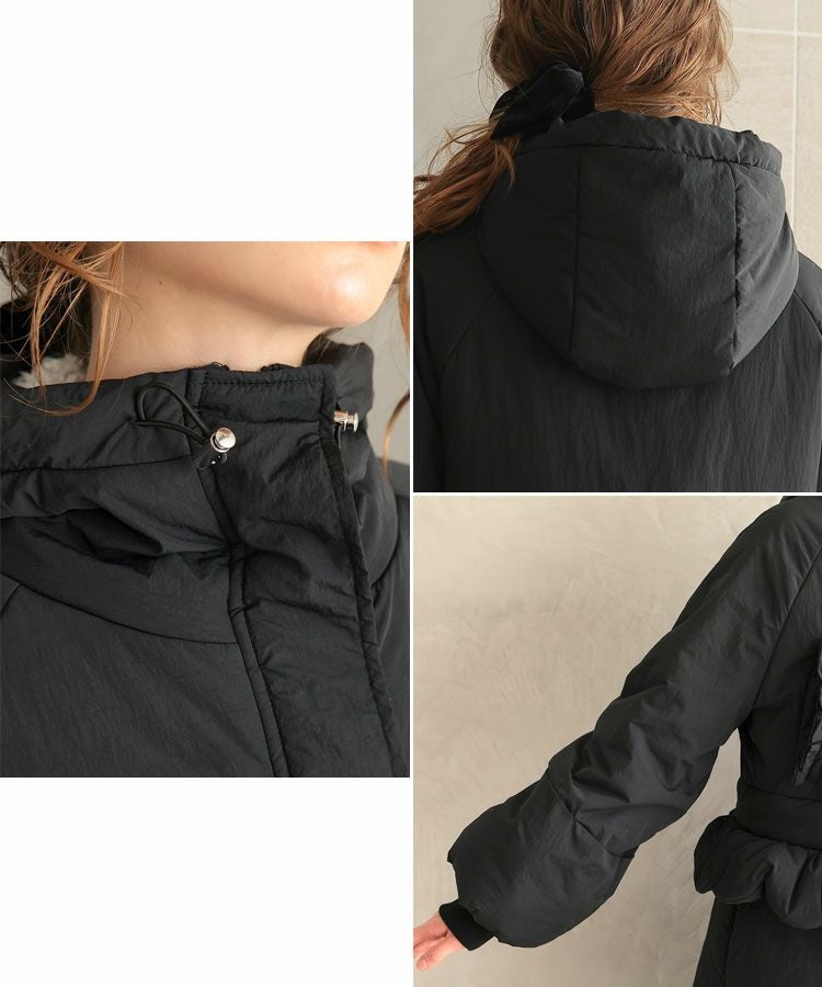 2wayスカラップベンチコート[C]