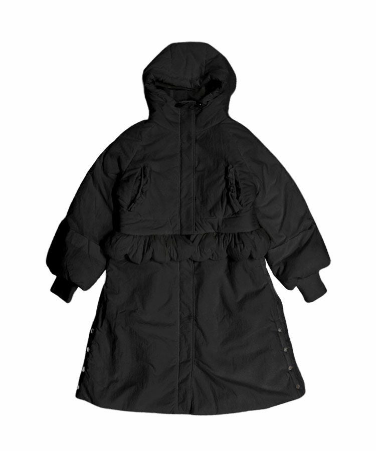 2wayスカラップベンチコート[C]