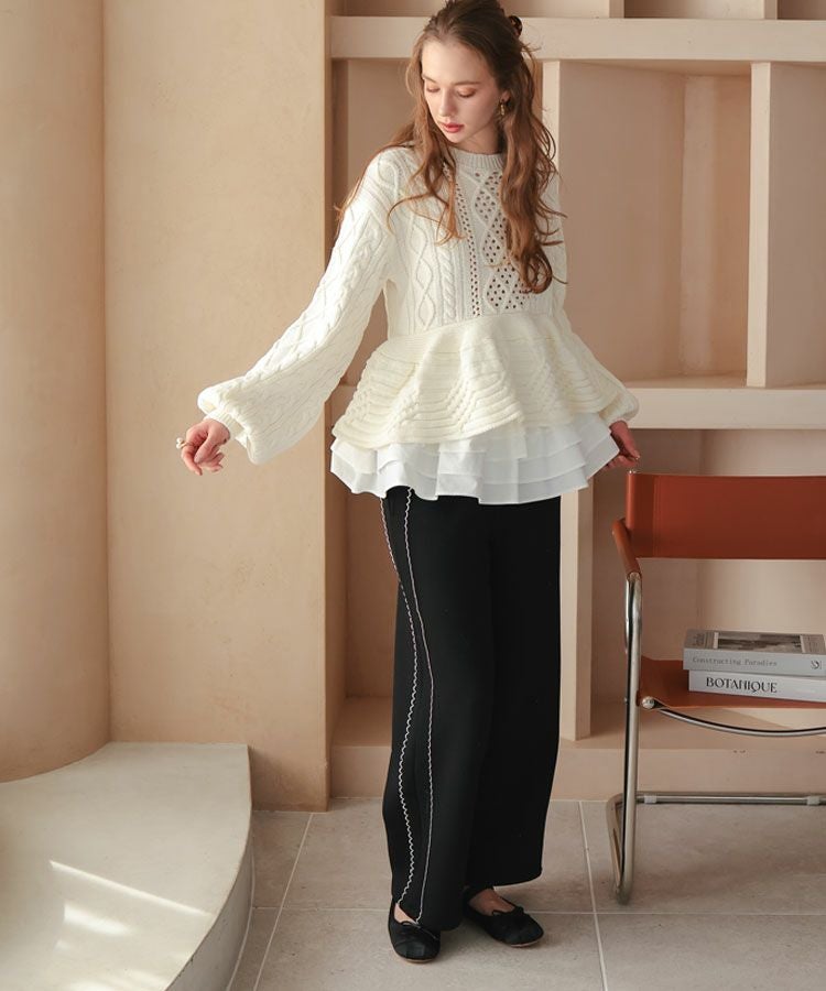 スカラップブレードレースセットアップ