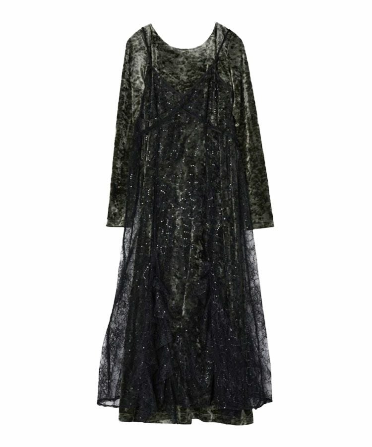 sparkle lace velour dress sparkle lace velour dress