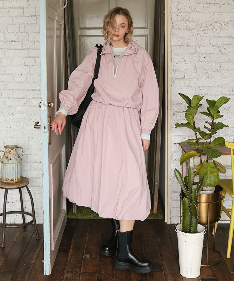 フレブル服　ハンドメード　バルーンキャミタンク デカデカドット　　かなママ フレブル服 ハンドメード バルーンキャミタンク デカデカドット かな