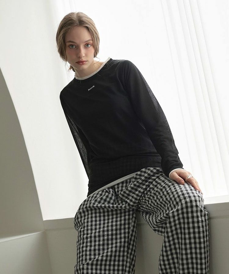 d.i.a. トップス DC ディーシー 長袖 Tシャツ ロンT レディース クロップド丈 ショート