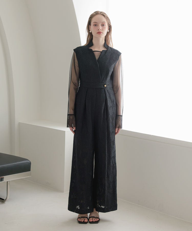 □ 49271★年 定価1.8万 ANDRESD アンドレスド ドレス ピンク サテンミニマルドレス / satin minimal dress（ドレス）｜ANDRESD