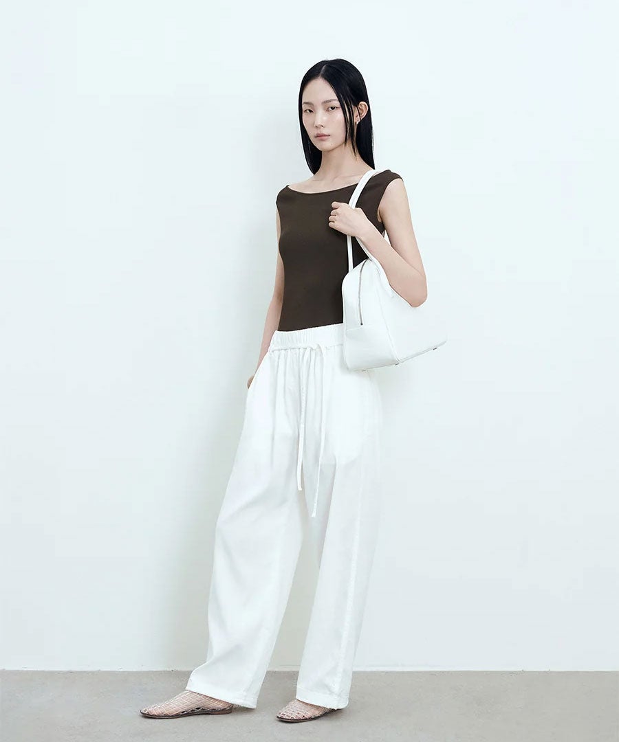 ELDO OFF-SHOULDER KNIT メール便