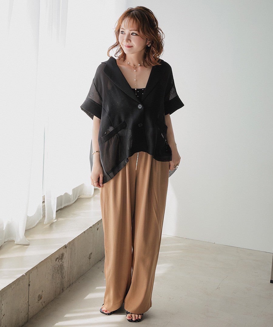 シアーメッシュジャケット[C]