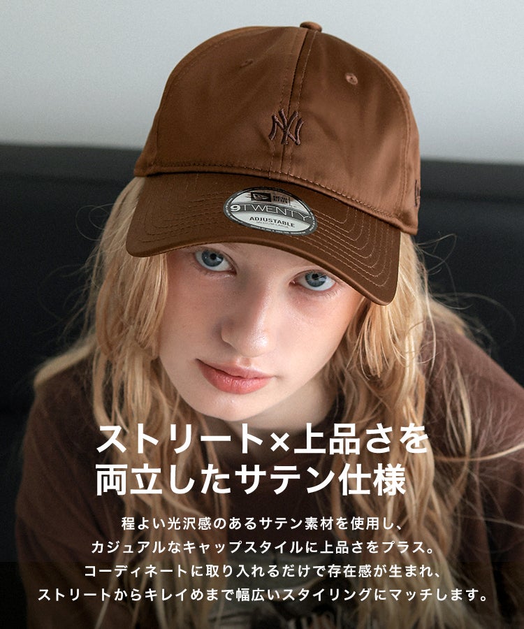 9TWENTY SATIN MLB MINI LOGO 別注 / 6カラー [RSV] | DONOBAN