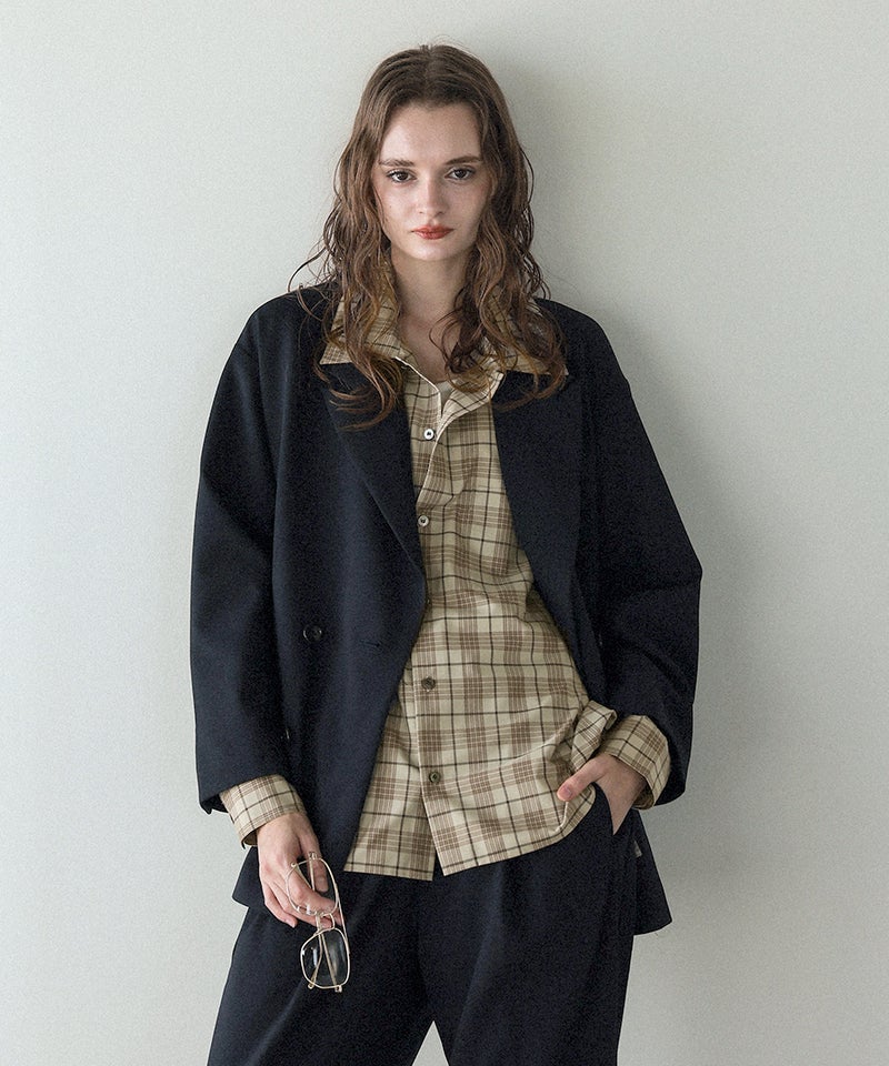 ELME Relaxed Double Breasted Jacket